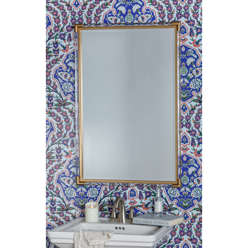 Ambrose Flat Metal Beveled Mirror