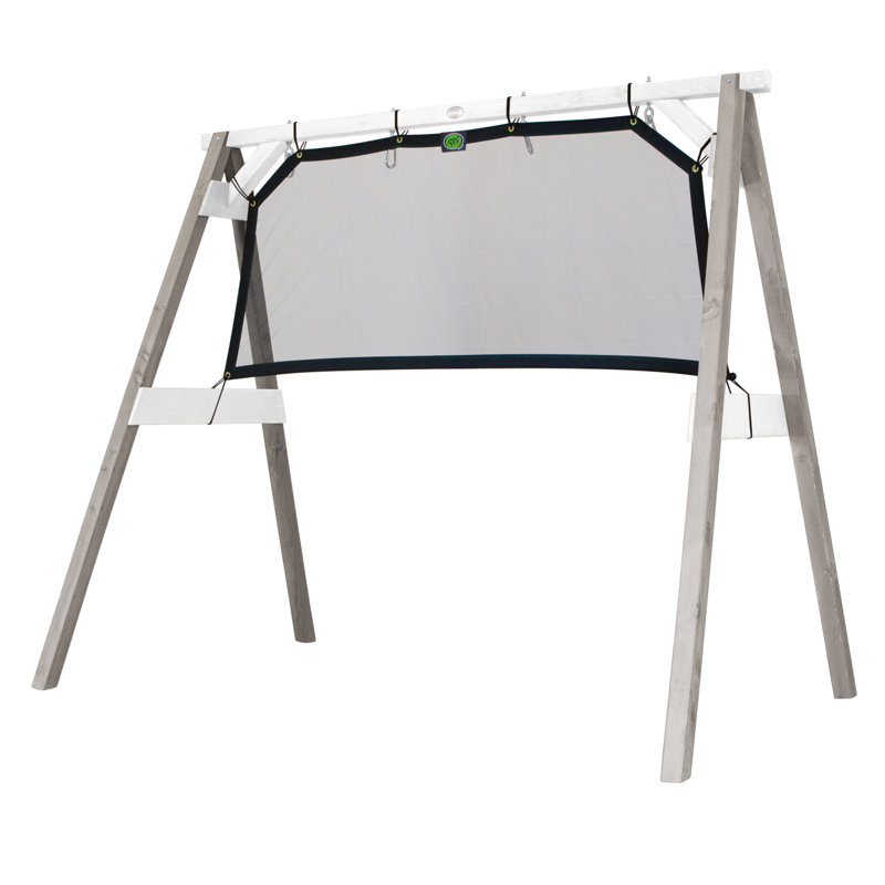 AXI Hemlock Swing Set with 2 Swing(s), Grey/White