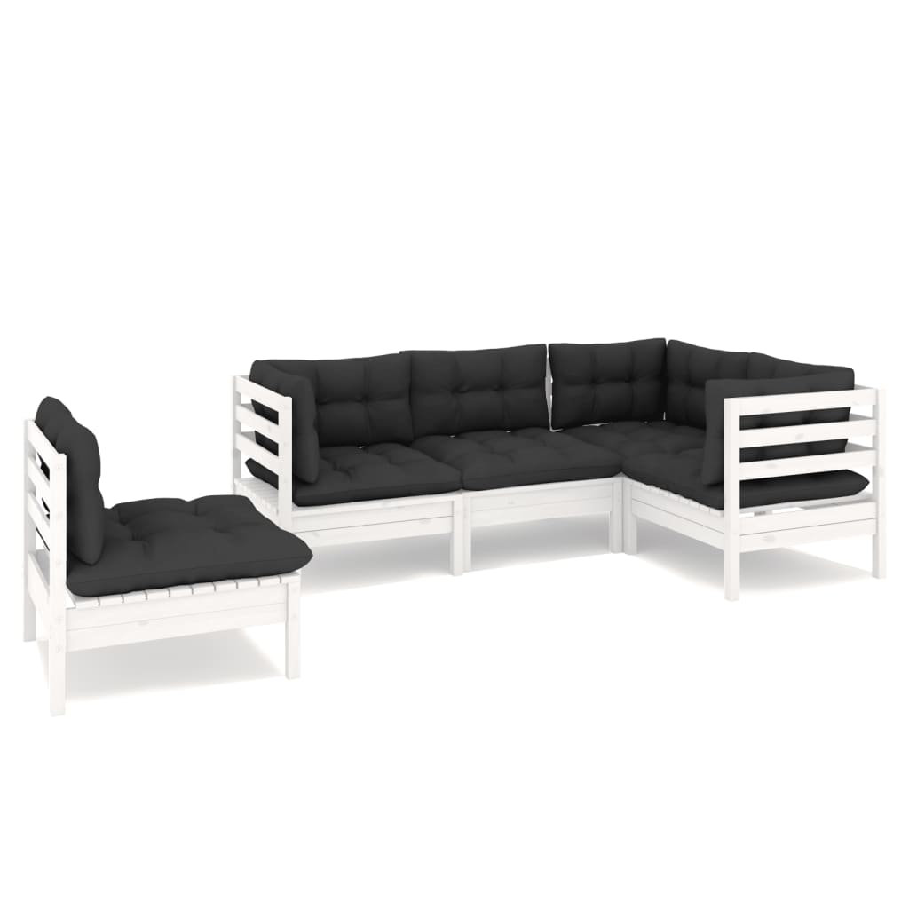 Gartensofa-Set Jaydynn mit Polster