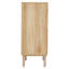 Armoire de rangement en bois avec portes
