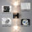 Ernesta 1-Light Dimmable LED Crystal Wallchiere-631808981