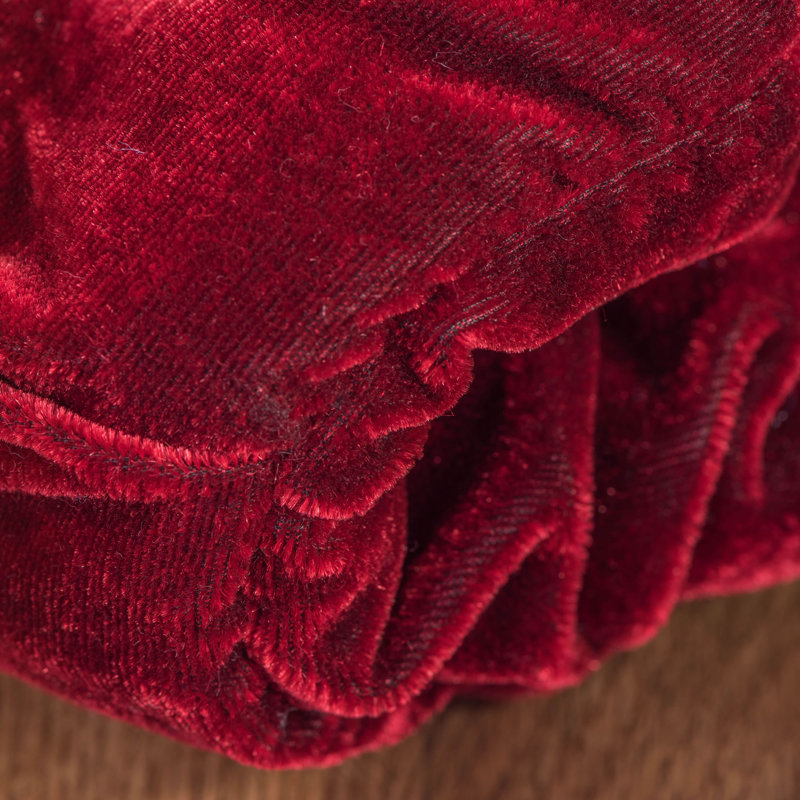 Plush Treeskirt, 60" W, Wine