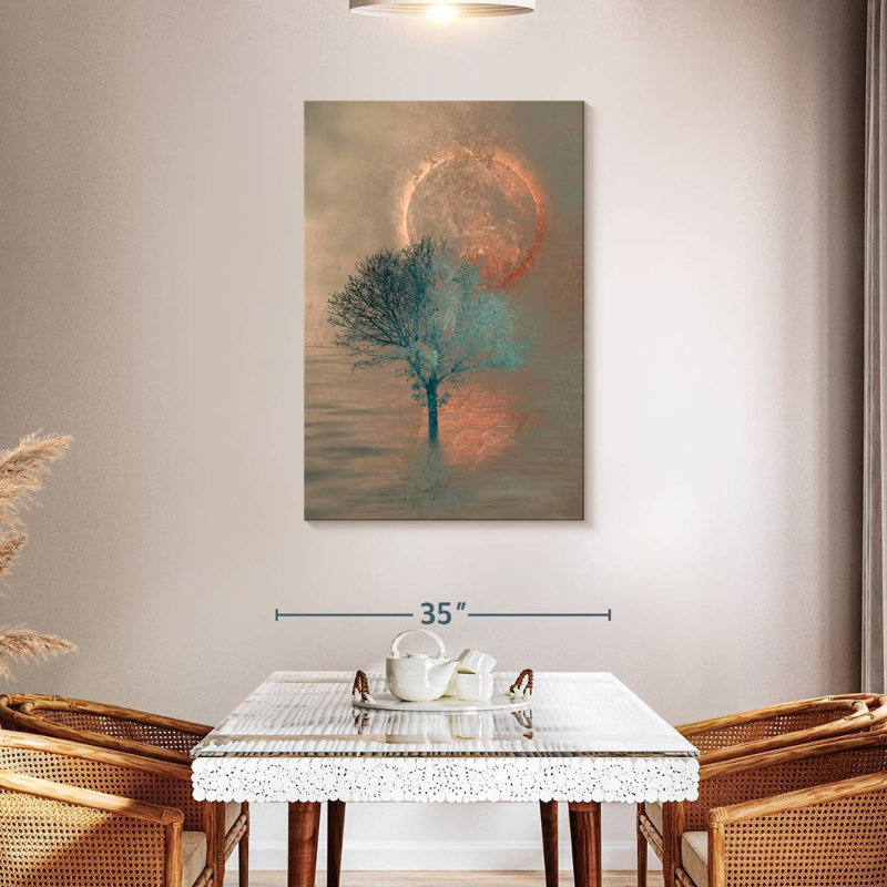 Kelan Blood Moon, 45" H x 30" W