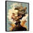 Black Floater Framed selected