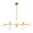 Myhia 8 - Light Dimmable Kitchen Island Modern Linear Chandelier-1045613993-1039490065