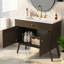 Meuble-lavabo et lavabo en bois aggloméré