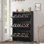 Armoire de rangement pour chaussures 18-40 paires avec tiroirs rabattables 2/3/4/6