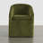 Upholstered Dining Chair with Washable Slipcover & Casters-1982718307