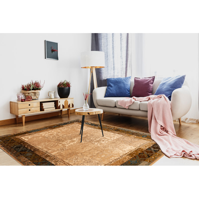 Truman Oriental Wool Area Rug, Rectangular 170 x 235cm