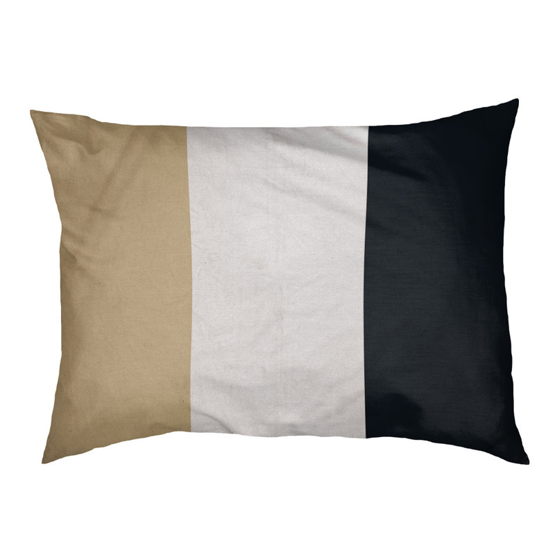 Lit à chat à rayures de football cincinnati, Accent blanc, Petit (L 18 po x l 28 po)
