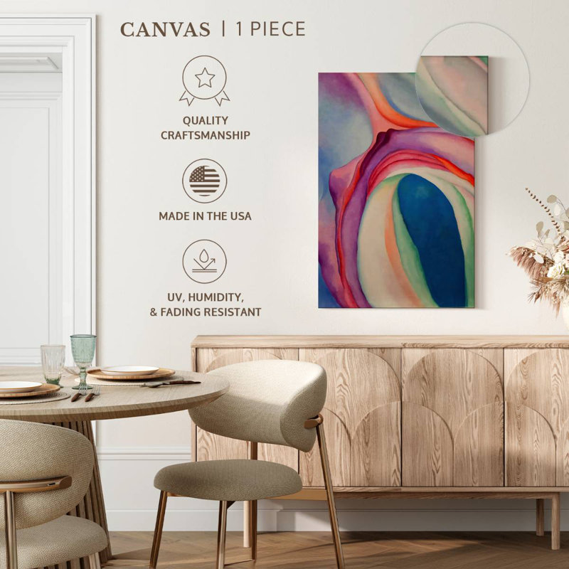Avery musique rose et bleu II, H 51 po x l 34 po