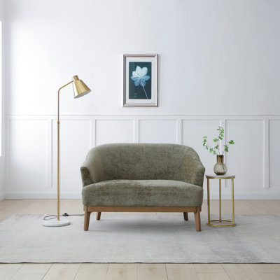 EMILY Upholstered Chenille Accent Chair