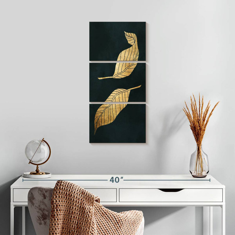 Falling Leaves, 27" H x 12" W
