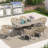 6 - Person Patio Dining Set with Rectangular Table , Cushions Included
