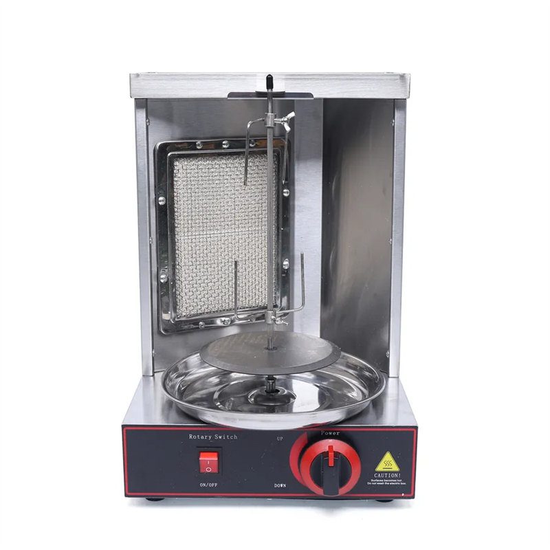 Gas Vertical Broiler Machine, Spinning Grill Machine, Vertical Oven Meat Broiler