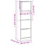 8 Pair Shoe Storage Cabinet-1705443487