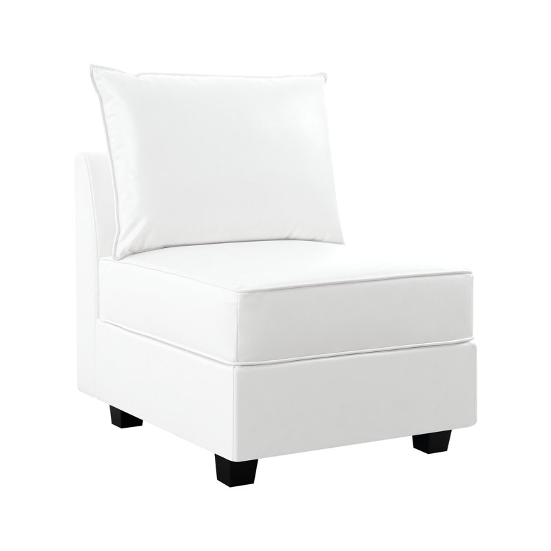 Fauteuil modulaire Rudolpho, Lin gris