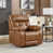 Caramel Brown Genuine Leather selected
