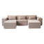 Canapé modulaire 5 pièces avec repose-pieds Berrysburg-129163581-129163585