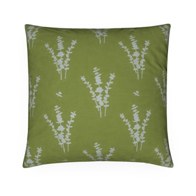 Eucalyptus Square Pillow Cover & Insert