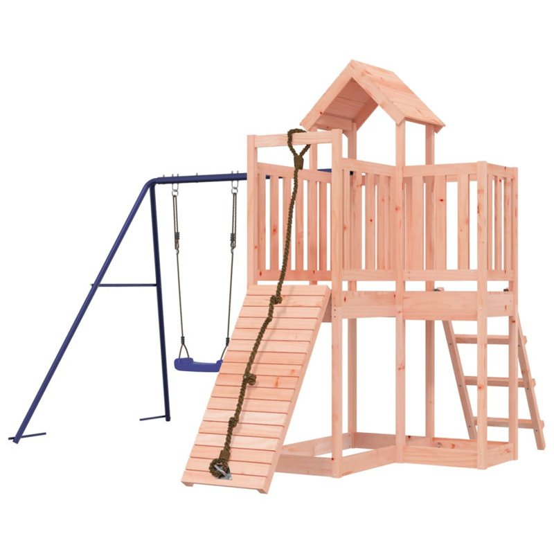 Dillow Freeport Park Swing Set with, Solid Wood Douglas