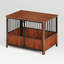 Cage pour chien avec portes doubles-357047027