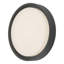Brinli Matt Grey Integrated LED Outdoor Bulkhead Light-1358897648