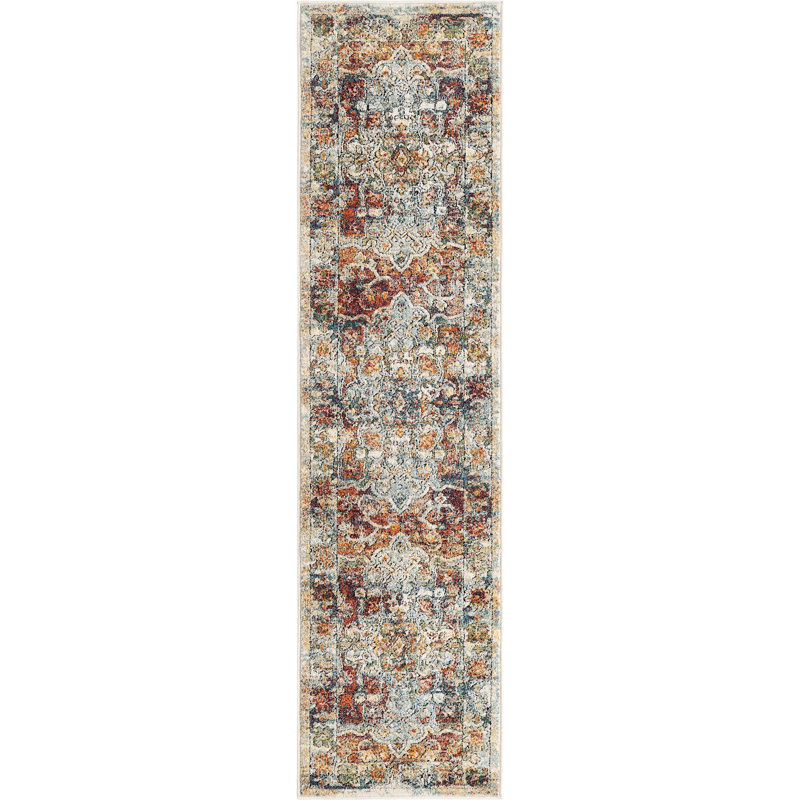 Mekalah Oriental Indoor Rug, Runner 2' x 8'