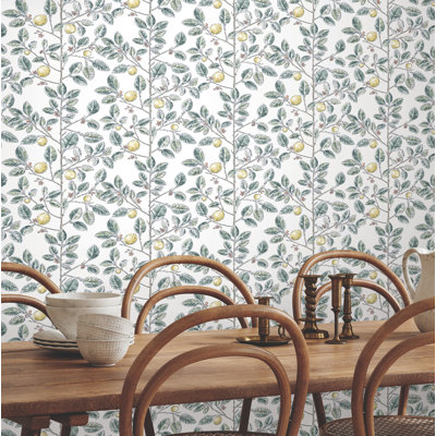 Limoncello Toile Floral Roll