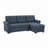 86" Linen Blend Upholstered Sleeper Sofa
