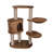 TRIXIE Moriles 39" Cat Tree with Sisal Scratching Posts, Plush Covered Condo, Hammock, Platforms, Dangling Cat Toy-868757092