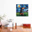 Dachshund Night by Aja Trier - Painting on Canvas-449468324-521591539