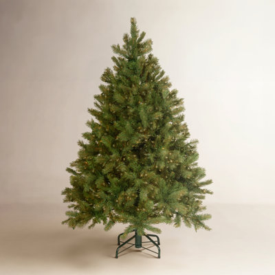 4.5' Pre-Lit Fir Christmas Tree