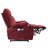 Upholstered Heated Massage Chair-2017952899