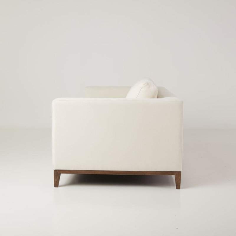 La Roux Sofa, Cream Chenille, Caramel