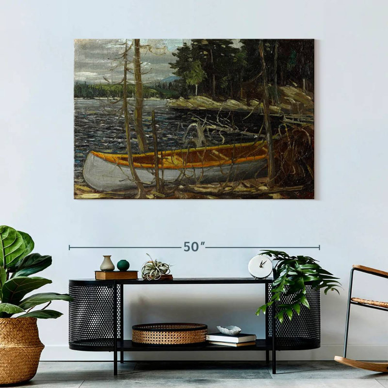 Mehar The Canoe, 32" H x 48" W