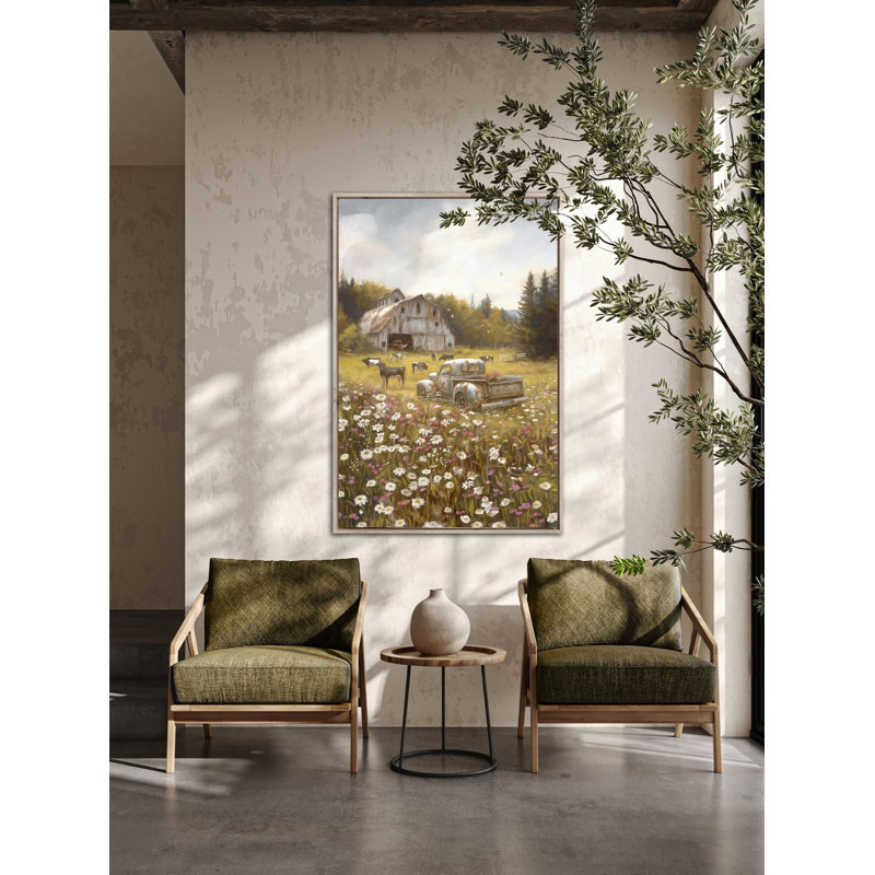 Art mural sur toile Retired Flower