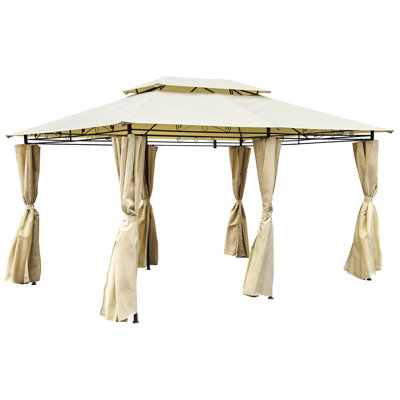 Helmer 3 x 4m Steel Patio Gazebo
