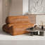 Faux Leather Sofa