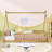 Twin Tent-Shaped Floor Bed With Guardrails-2140878712