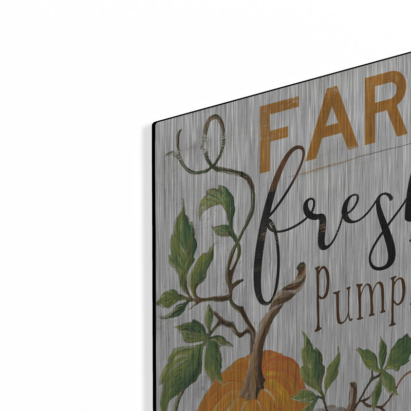 «Farm Fresh Pumpkins» par Cindy Jacobs, H 24 po x l 16 po