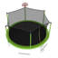 14 pi pour enfants avec filet de sécurité pour enclos extérieur pour grand trampoline-120886496
