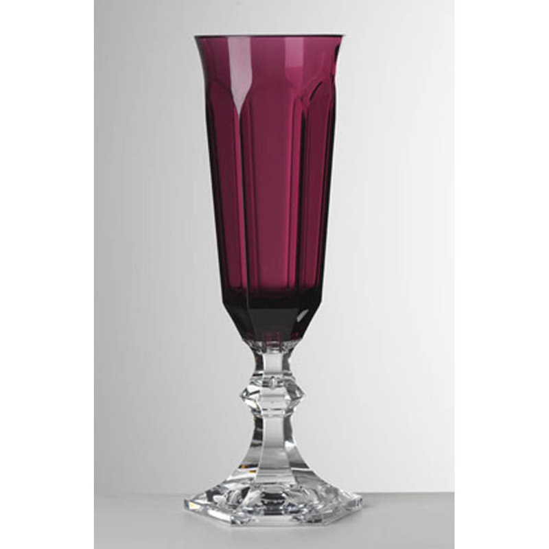 Dolce Vita 4oz. Acrylic Flute Set, Ruby