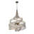 Flow 6-Light Twist Pendant - Hammered Ore-484989812-484989808