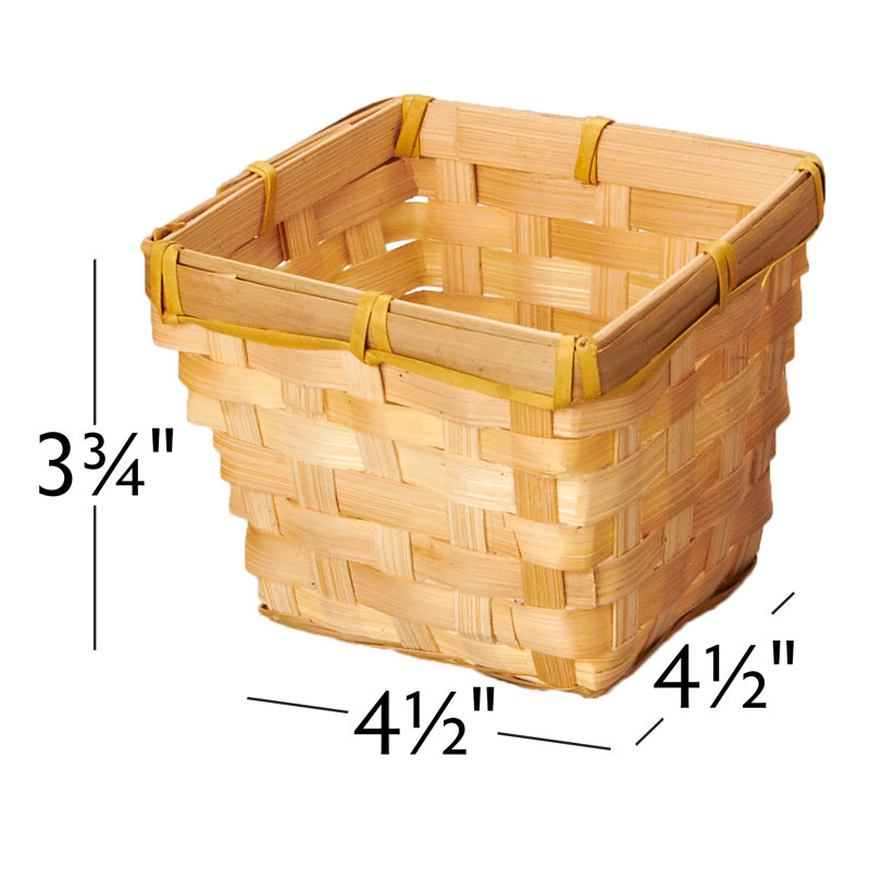 Panier à mèche carrée