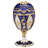 Enameled Eggs Pewter Decorative Box-10705162