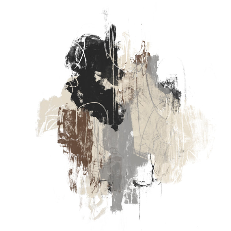 Missive II by June Erica Vess - Wrapped Canvas Painting, 91cm H x 91cm W x 3.8cm D