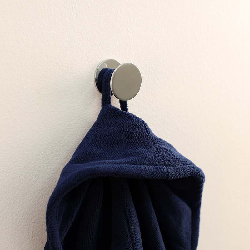 Arch Single Robe Hook, Polished Chrome