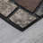 Andricka Geometric Tiled Medallion Recycled Rubber All Weather Outdoor Slice Door Mat