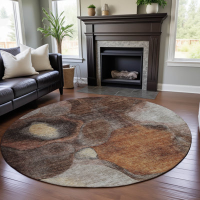 Premium Machine Washable Lyndhurst AMF1177 Modern Rug